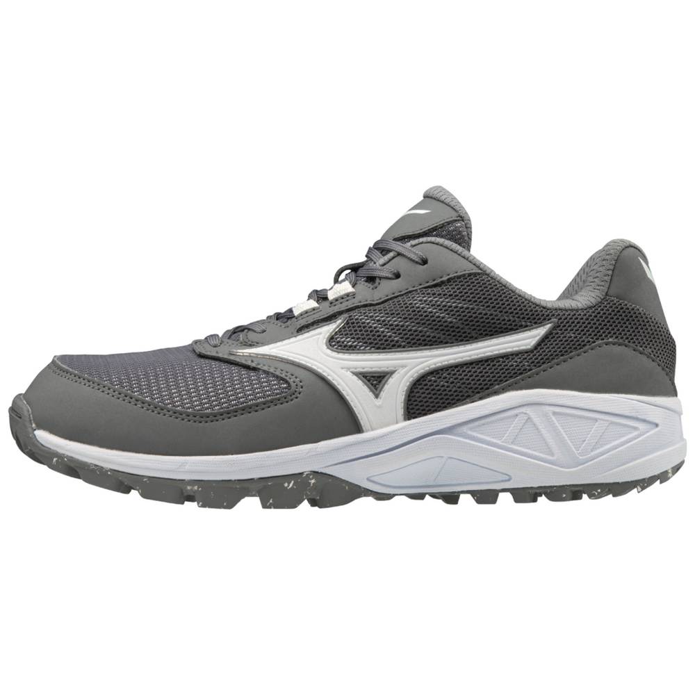 Tenis Softball Mizuno Dominant All Surface Turf - Mulher - Cinzentas/Branco - IBATD5809